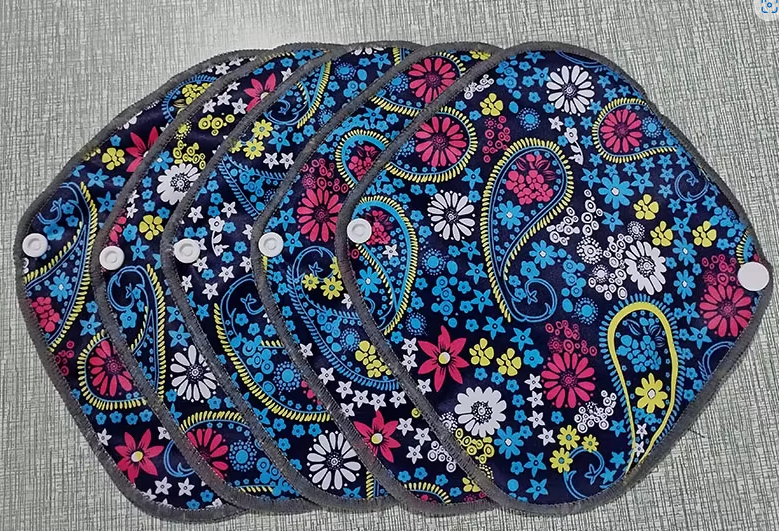 Reusable Pads- Night Swirls